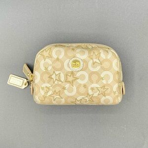 COACH WAVERLY SNOW QUEEN SMALL COSMETIC CASE